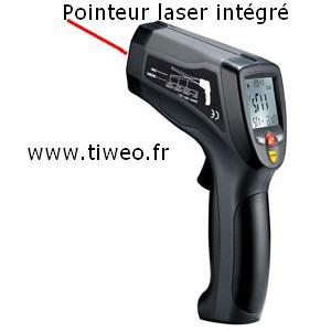 Pro IR thermometer met opbergtas