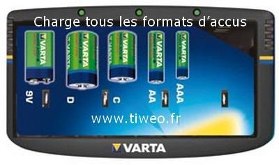 Batteri VARTA universal let energi oplader