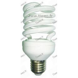 Lamp TL hoogvermogen E27 - 20W (75W) - warm wit