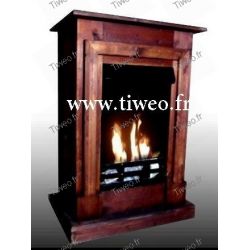 Bio-ethanol haard inbouw Brown