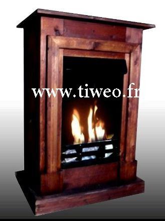 Bio-ethanol haard inbouw Brown