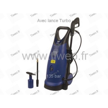 Nettoyeur haute pression 135 bar avec lance turbo