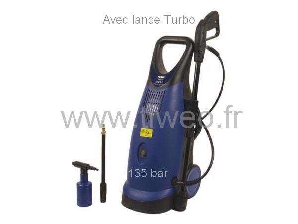 Cleaner hogedruk 135 bar met turbo lance