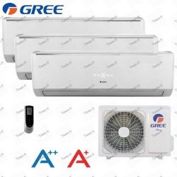 Pomp warmte Tri - 9000 + 9000 + 9000 BTU Inverter split