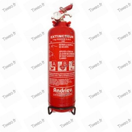 Feuerlöscher-Pulver 2 kg für feste, flüssige oder gasförmige  Kohlenwasserstoffe