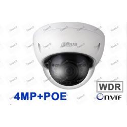 Camera van Dahua 4 MP POE mini Dome IP-Netwerk Led-30m met microfoon-aansluiting