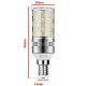 Ampoule LED E14 12W 6000k de type Maïs