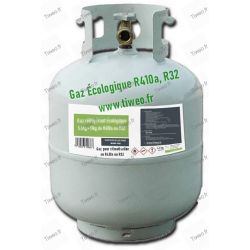 Erstatningsgas R410a 11 kg, Gas R32 af økologisk substitution