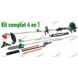 4 in 1 essence tuingereedschap, bosmaaier, heggenschaar, kettingzaag, trimmer