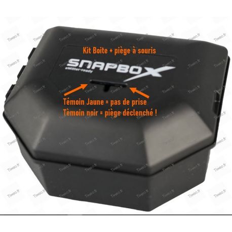 Piège à souris avec boite de sécurité SnapBox