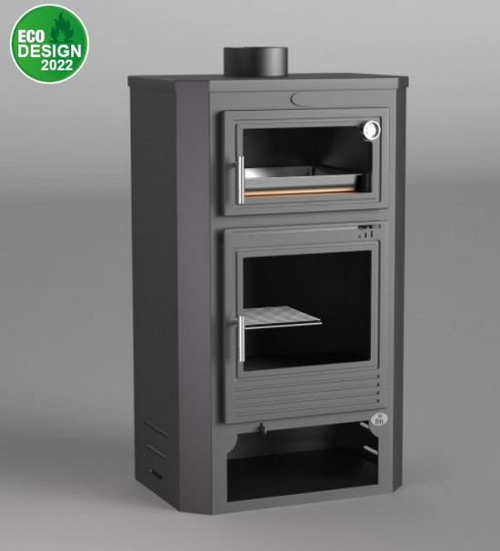 Houtkachel met geïntegreerde oven Ecodesign Standard 2022