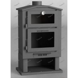 Houtkachel met Thermometer Oven en Bonfire Ecodesign 2022