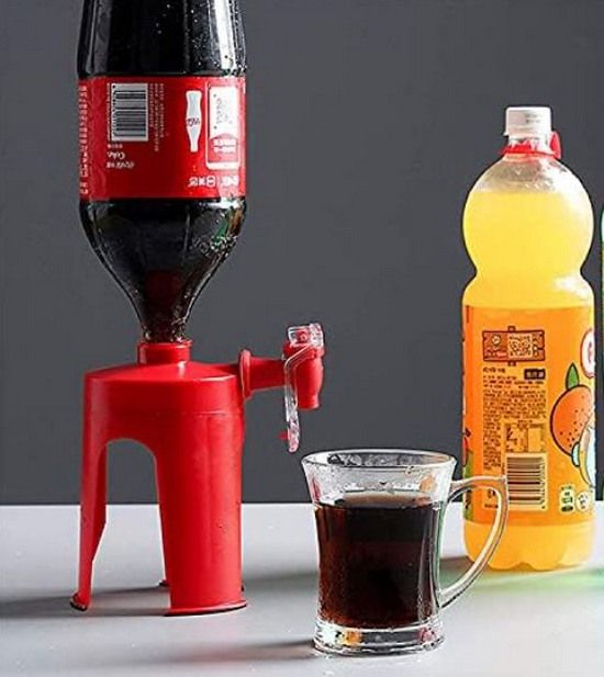 Dispensador de modelo grande para água com gás Coca Lemonade